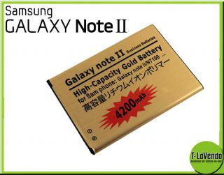 High Power Akku Batterie 4200 mAh 3 7V fuer Samsung Galaxy Note 2 II