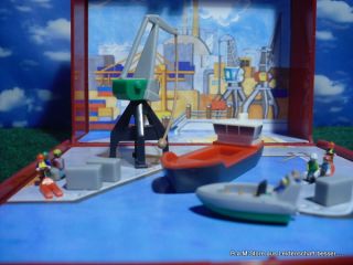 Playmobil Citylife Micro Welt mini 4337 Hafen Welt gebraucht
