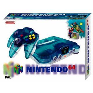 Nintendo 64   Gerät Clear Blue + Super Mario Games
