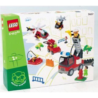 LEGO Duplo 3657   Ville Große Feuerwehr Spielzeug