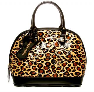Loungefly HELLO KITTY BLACK PATENT EMBOSSED TOTE BAG 