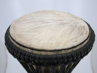 Original West Afrikanische Djembe Trommel 70cm Hoch Einzelstück
