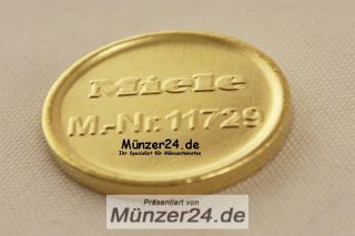 Wertmarken Miele WM 8 (11729) für Münzautomat Münzer 24