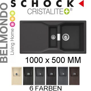 Schock Einbauspüle Imago D 150 Granitspüle Küchenspüle v. Farben 1