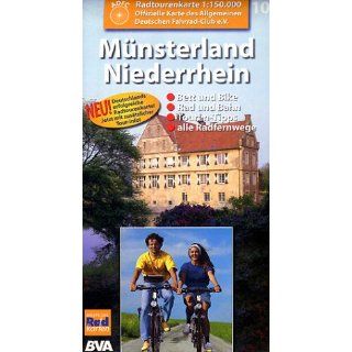 ADFC Radtourenkarten, Münsterland, Niederrhein Bücher