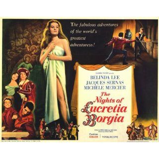 The Nights of Lucretia Borgia Plakat Movie Poster (11 x 14 Inches