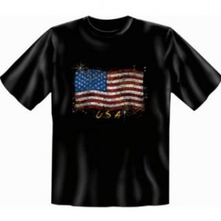 USA Flagge Amerika Motiv Stars & Stripes (T Shirt) Sport