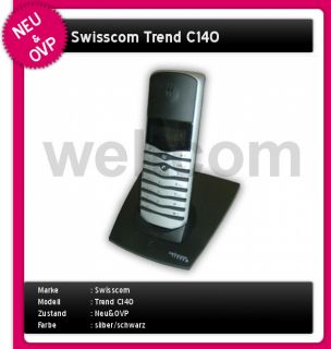 Leistungsmerkmale des Swisscom Trend C 140