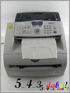 BROTHER FAX 2920 Super G3 33 6 Kbps Laserfax Scanner Kopierer mit