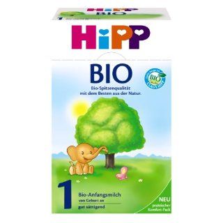 Hipp 1 von Geburt an 2022, 4er Pack (4 x 600 g Packung)   Bio 