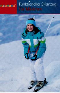 Skianzug Schneeanzug Thinsulate Skijacke Schneehose Gr.140 NEU