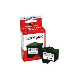Lexmark 17 Tintenpatrone schwarz Doppelpack Bürobedarf
