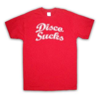 DISCO SUCKS   MENS, LADIES OR KIDS T SHIRT