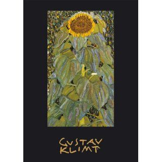 Gustav Klimt Adressbuch, Motiv Sonnenblume Gustav Klimt
