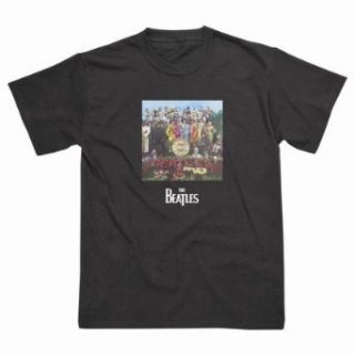 Spike Herren T Shirt The Beatles Sgt.Pepper, schwarz 