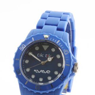 Wave Gear Unisex Armbanduhr Analog Plastik blau TK1101B
