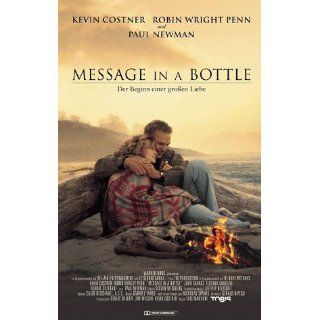Message in a Bottle [VHS] Kevin Costner, Robin Wright, John Savage
