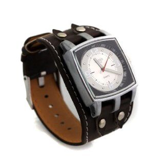 Original Amber Time Marken Herren Armbanduhr Uhr vom Designer in Braun