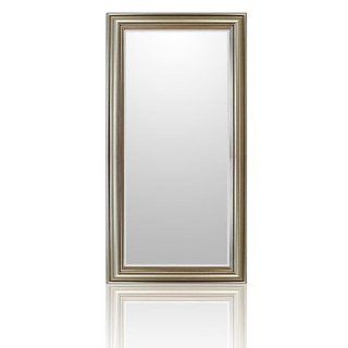 Wandspiegel Spiegel Silber strukturiert   102x52cm Küche