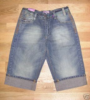 CKS Jeans Hose Shorts blau super cool Gr. 164 NEU