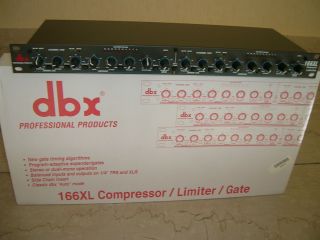STEREO   Compressor,Gate,Limiter DBX 166XL