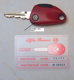Zündschloss mit Schlüssel Alfa Romeo 156 gebraucht