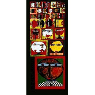 Friedensreich Hundertwasser   99 Köpfe Poster Kunstdruck (138 x 60cm