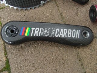 VISION TRIMAX Carbon Kurbel 172,5mm 54 42 Zähne Vollcarbon incl. FSA