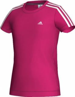 ADIDAS Kinder T Shirt Mädchen 100% Baumwolle, Gr 176, pink