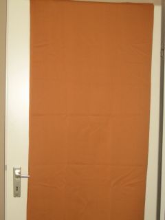  Gardine Dekogardine mit Kraeuselband 265 cm x 177 cm Orange NEU