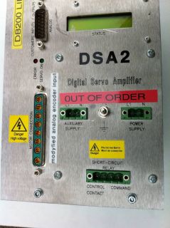 ETEL DSA2 DSA 2 Digital Servo Amplifier Digitaler Servoverstärker