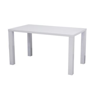 Tisch Speisezimmer Hochglanz weiß 180 x 90 cm neu Y13445