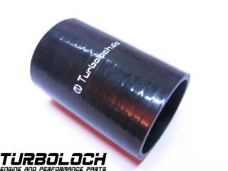 Silikonschlauch Verbinder 41mm L100 schwarz 3 lagig   silicone hose