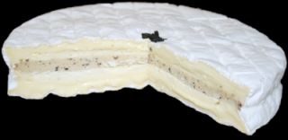 Trüffel Brie Käse mit Trüffel