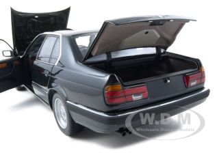 Brand new 118 scale diecast car model of 1987 BMW 730i E32 7 Series