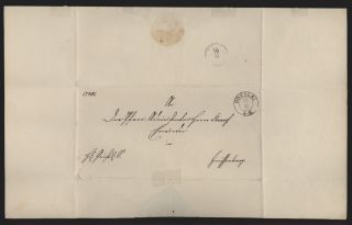 194 Brief 1855 von Breslau n. Greiffenberg Schlesien