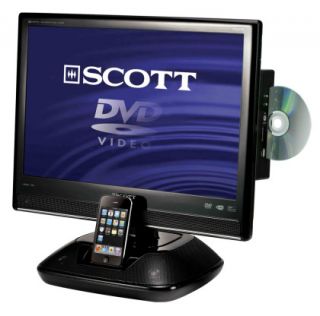 Scott i CTX 191 48cm LCD TV + DVD Player + iPod Dock