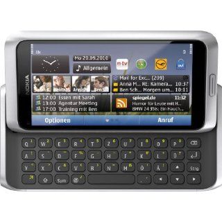 Nokia E7 00 Smartphone 4 Zoll silver white Elektronik
