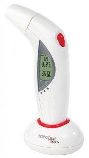 Fieberthermometer Ohr  und Stirn Thermometer Topcom 201
