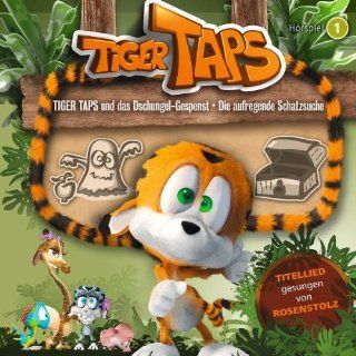 01 Dschungel Gespenst/Aufregende Schatzsuche Audio CD ~ Tiger Taps