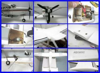 Cessna 208B Grand Caravan R/C airplane Laser cut kit