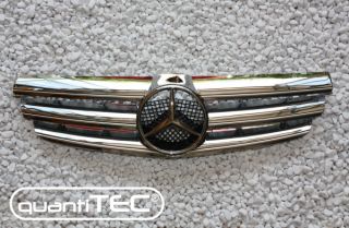 VOLL CHROM FRONT GRILL FRONTGRILL KÜHLERGRILL MERCEDES BENZ W209 02