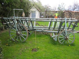Alter Heuwagen Leiterwagen Bauernwagen Antik