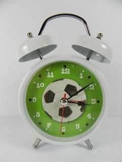 Fußball Wecker,We are the Champioms als Wecklied,18 cm,Football clock