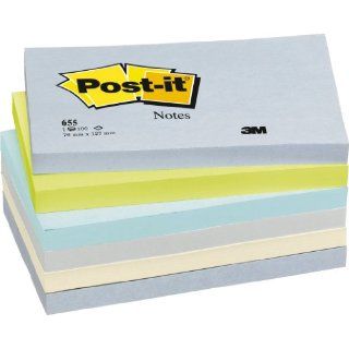 Post it® Haftnotizen Cool Pastel Rainbow (76 x 127 mm) 6 Blöcke 5