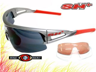 SH+ Brille 4600 gunmetal red