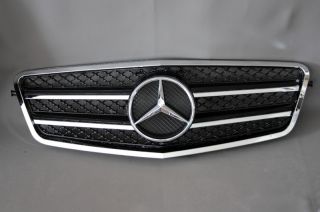 Kühlergrill Frontgrill Grill inkl. Stern AMG Look Mercedes W212