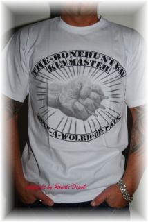 Bonehunter T Shirt Keymaster Fightwear weiß white Gr. s m l xl xxl