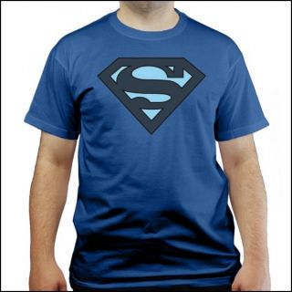 Big Bang Theory   Superman  T Shirt   blau   Sheldon Cooper