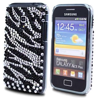 LUXURY DIAMOND FOR SAMSUNG GALAXY ACE PLUS S7500 GLITTER MOBILE PHONE